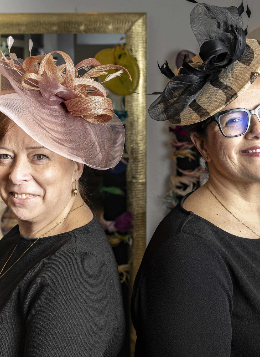 Ambas hermanas son un tándem perfecto: Matilde (i) es más creativa y activa; y Montse (d), es meticulosa y pausada