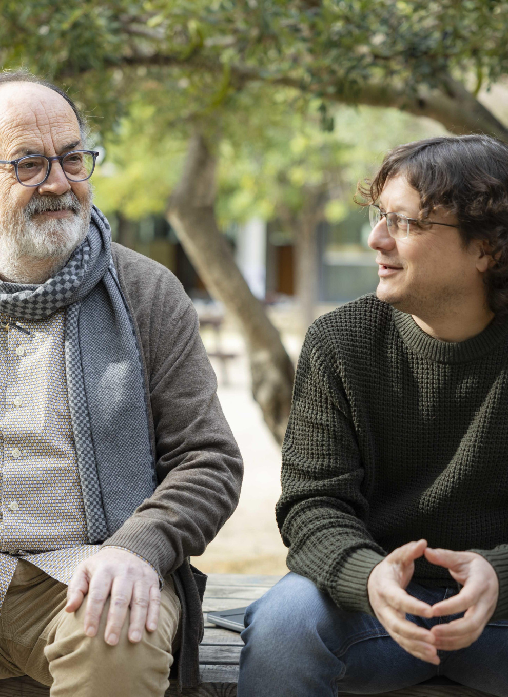 Paco López (i) y Carles Bargalló (d) son los responsables del proyecto.