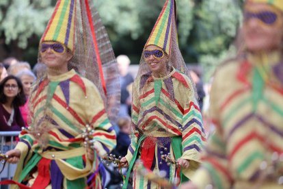 La tradicional Baixada dels Elements del Seguici.