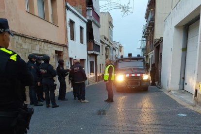 El operativo ha sido de Mossos y Policía Local.