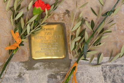 Llamborda en memòria a Joan Rosell Huguet.