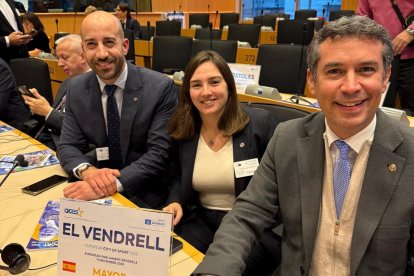 La delegación de El Vendrell.