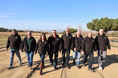 Els integrants de la Comissió Hípica.