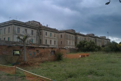El barrio ferroviario de Sant Vicenç de Calders.
