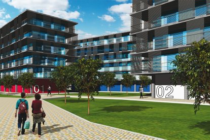 IKEA se construirá en un barrio para 4.000 personas.