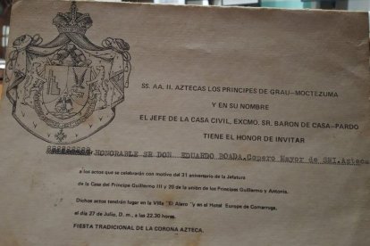 De cuando Coma-ruga tuvo un 'príncipe' azteca