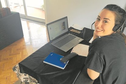 Inés Ortiz está acabando su Erasmus en Oporto.