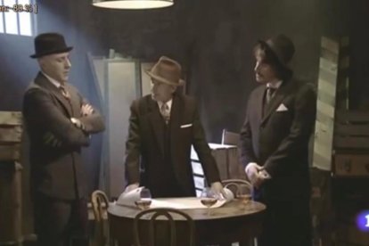 Imatge de 'El golpe definitivo', una paròdia que torna a ser actualitat. TVE