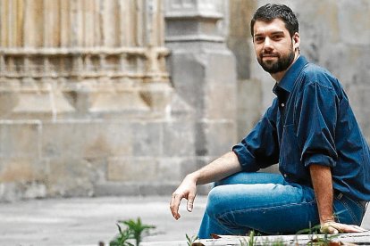 El cineasta David Moragas, en una imatge presa a Barcelona.