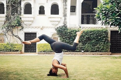 Xuan-Lan, profesora de yoga.