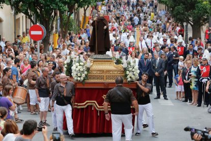 Imatge d'una edició passada de Sant Magí. Pere Ferré