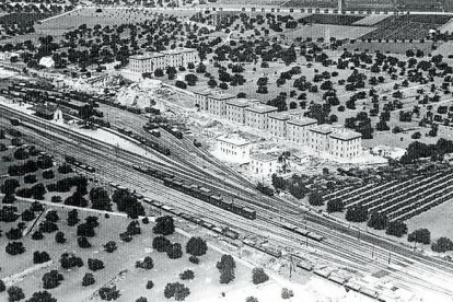 Imagen de la colonia hace décadas.