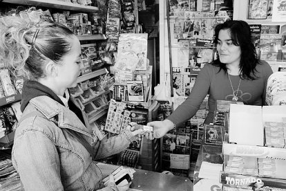 Aspecto del interior del quiosco de la Imperial Tarraco a principios del 2000.