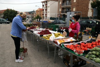 Mercado en Coma-ruga.