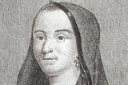 Gravat de Maria Griñó quan tenia 25 anys.