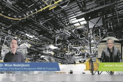 Presentación de la primera planta del grupo BMW en el metaverso.