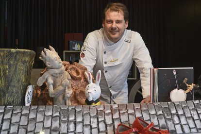 El chef Pep Moreno en el Restaurante Deliranto, en Salou.