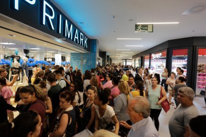 El día que abrió el Primark.