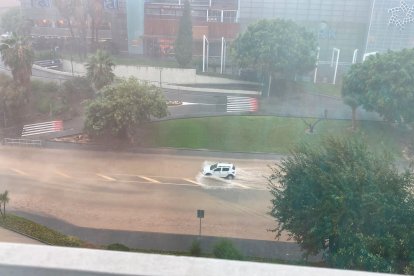 Las lluvias en Tarragona.