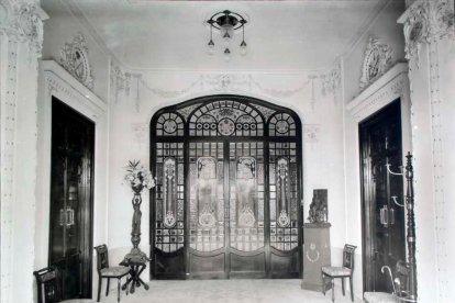 Los techos de la casa. Fue construida en 1912.