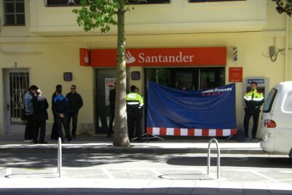 Imagen de la sucursal bancaria de Cambrils.