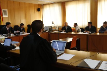 Imagen del juicio en la Audiencia de Tarragona.