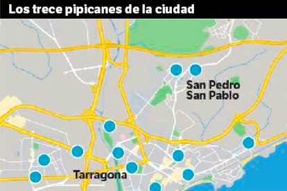Pocos pipicanes en Tarragona y la mayoría, en mal estado