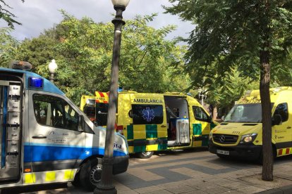 Han participado ambilancias del SEM de la concesionaria Egara y de dotación de Protecció Civil.