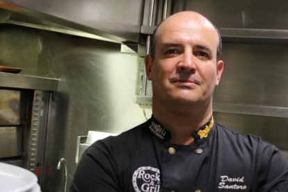 David Santoro es el chef ejecutivo de los restaurantes Lunnatic y Rock&Grill de Salou.