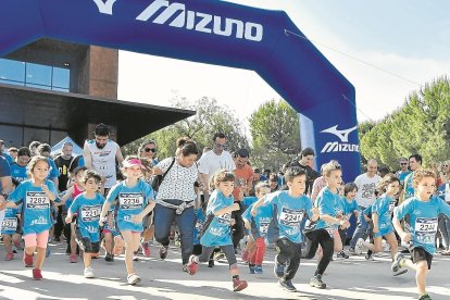 Los más pequeños participaron en pruebas infantiles.