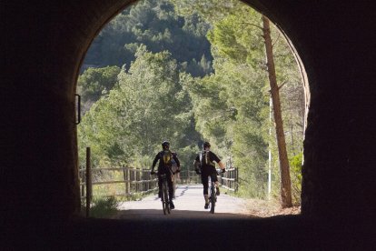Els Ports es un espacio ideal para la práctica de cicloturismo.