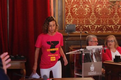 La camiseta polémica de la CUP.