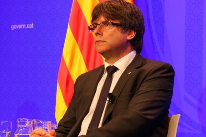 Puigdemont I el Pilós. EFE