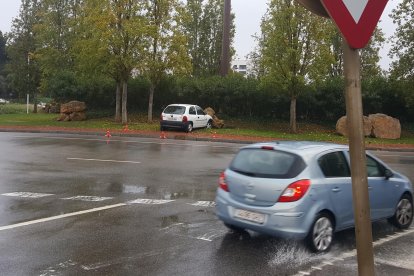 El accidente ha ocurrido esta tarde de sábado.