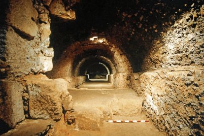 La bóveda de sesenta metros, de debajo de la calle Ferrers.