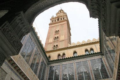Patio interior de la Giralda de L'Arboç.