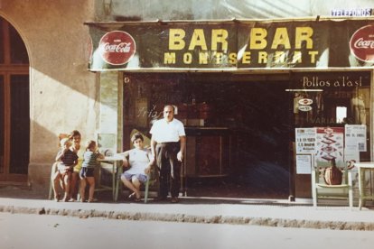 El bar, entonces en la calle Doctor Robert.