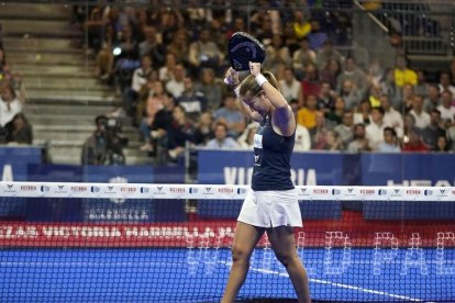 Ari Sánchez, festejando una de sus victorias.