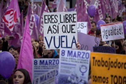 Manifestació del 8M.