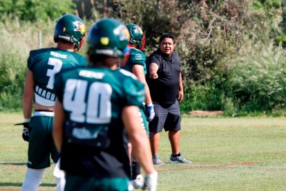 EL coordinador defensivo Gabriel Sánchez también ha llegado esta semana a Reus.