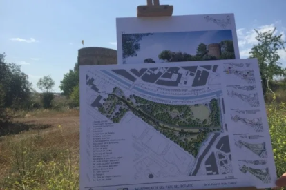 El proyecto de parque del Botafoc contempla la posibilidad de un aparcamiento.