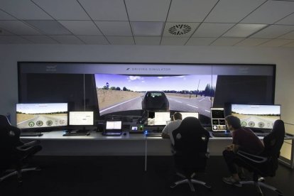 Uno de los punto decontrol de Idiada.