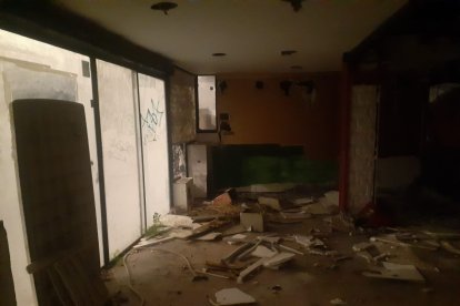 Fuego en un restaurante okupado de Segur de Calafell