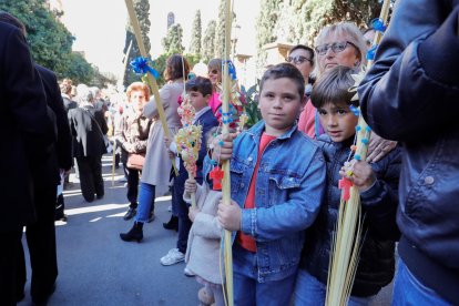 La Benedicción de las Palmas y la Procesión de la Borriquita en Tarragona