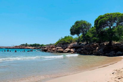 La Platja Sant Jordi d'Alfama, en L'Ametlla de Mar.