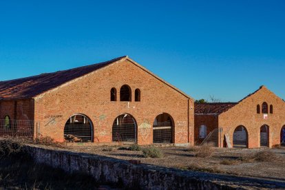 Pabellones del campamento militar de Los Castillejos.
