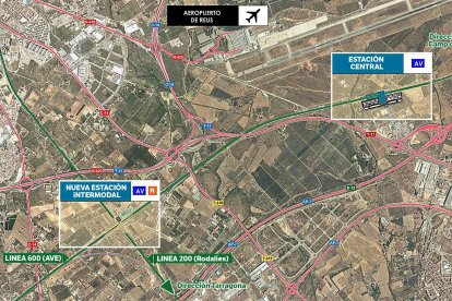 La estación intermodal de Vila-seca se construirá en 2026 y costará 35 millones