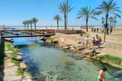 Coma-ruga destacó por su tradición termal.