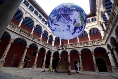 La intervenció als Reials Col·legis, joia renaixentista catalana de Tortosa.