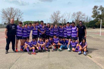 El equipo del Rugby Tarragona S14 se proclamó campeón de Tercera Catalana al imponerse en la final al Químics de Barcelona (QER) por 34-12.